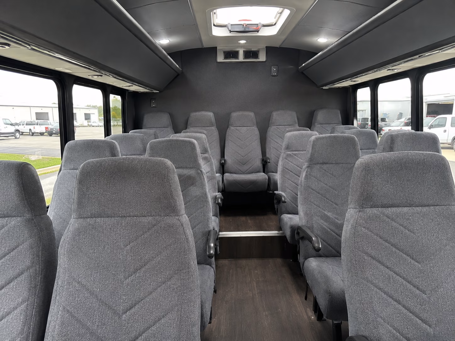 elk grove 15 passenger minibus interior