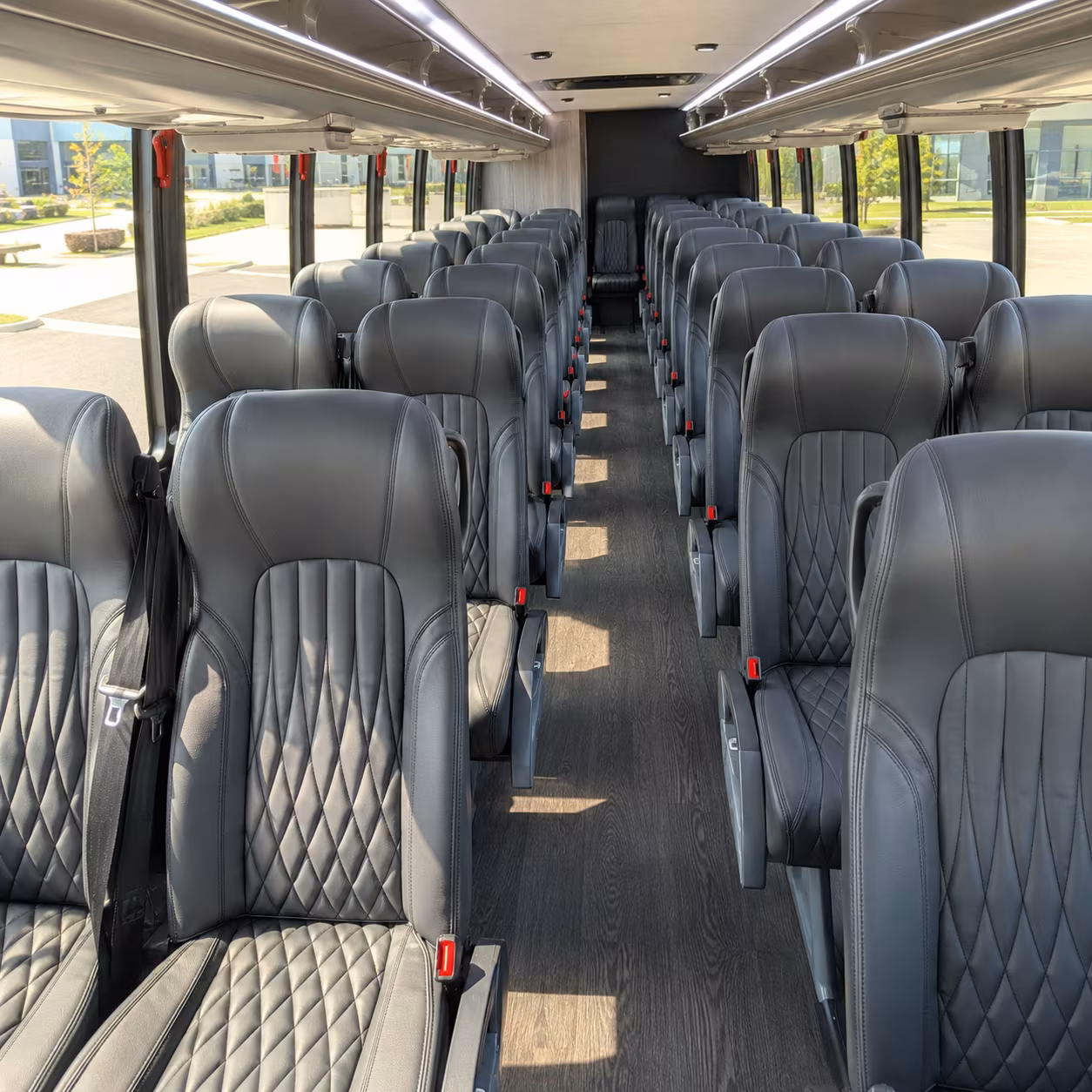 elk grove 25 passenger minibus interior