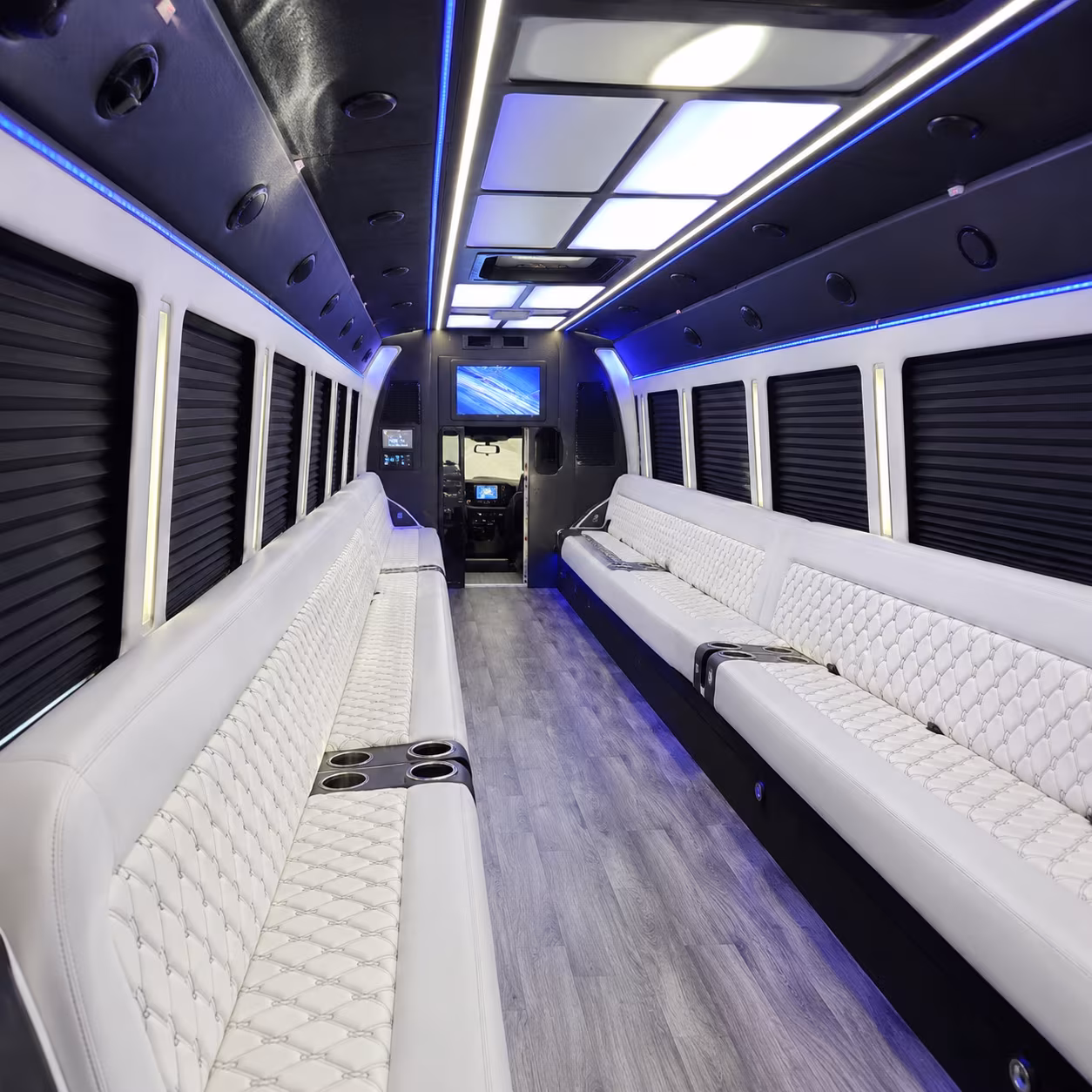elk grove night on town party bus rental