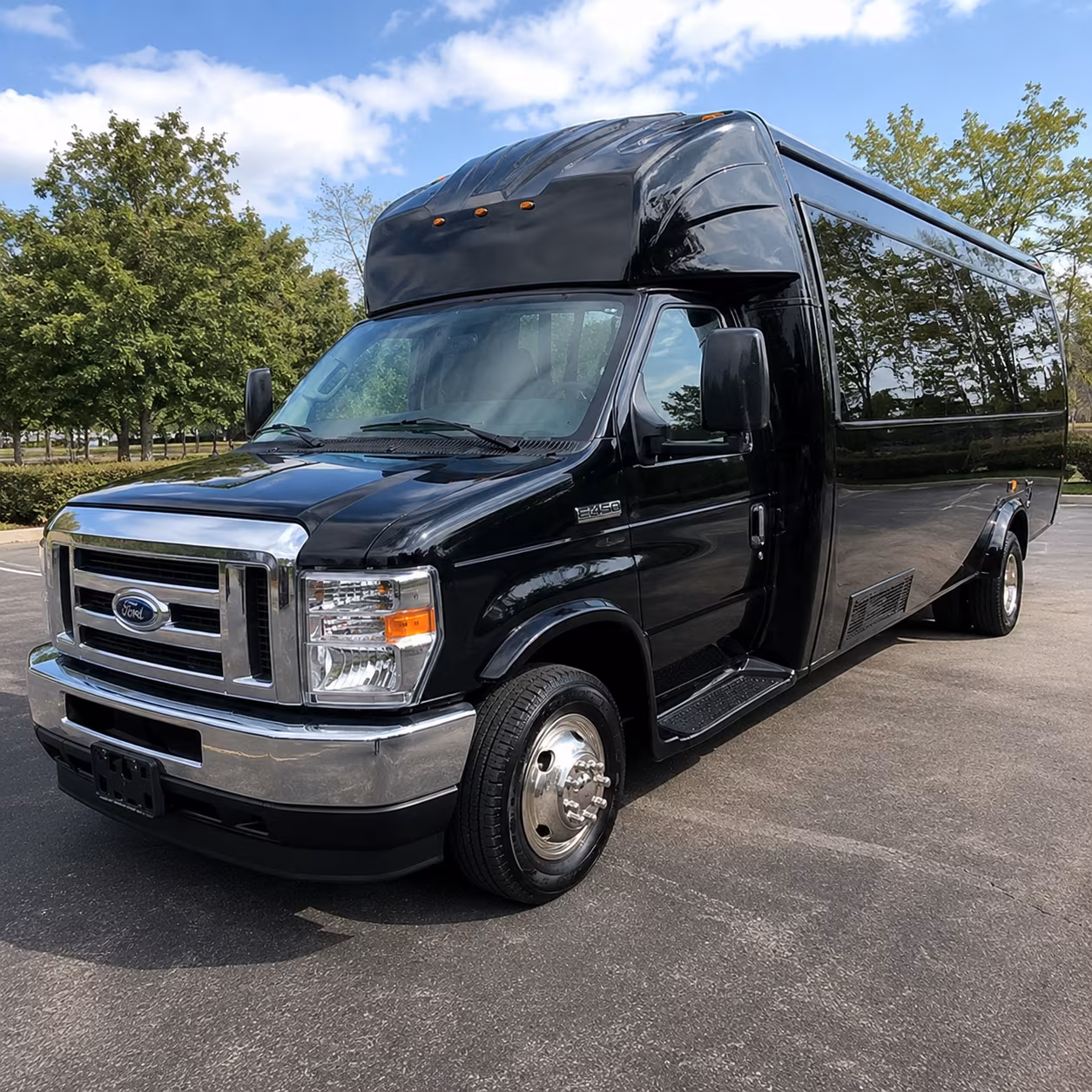 elk grove party bus booking step 1