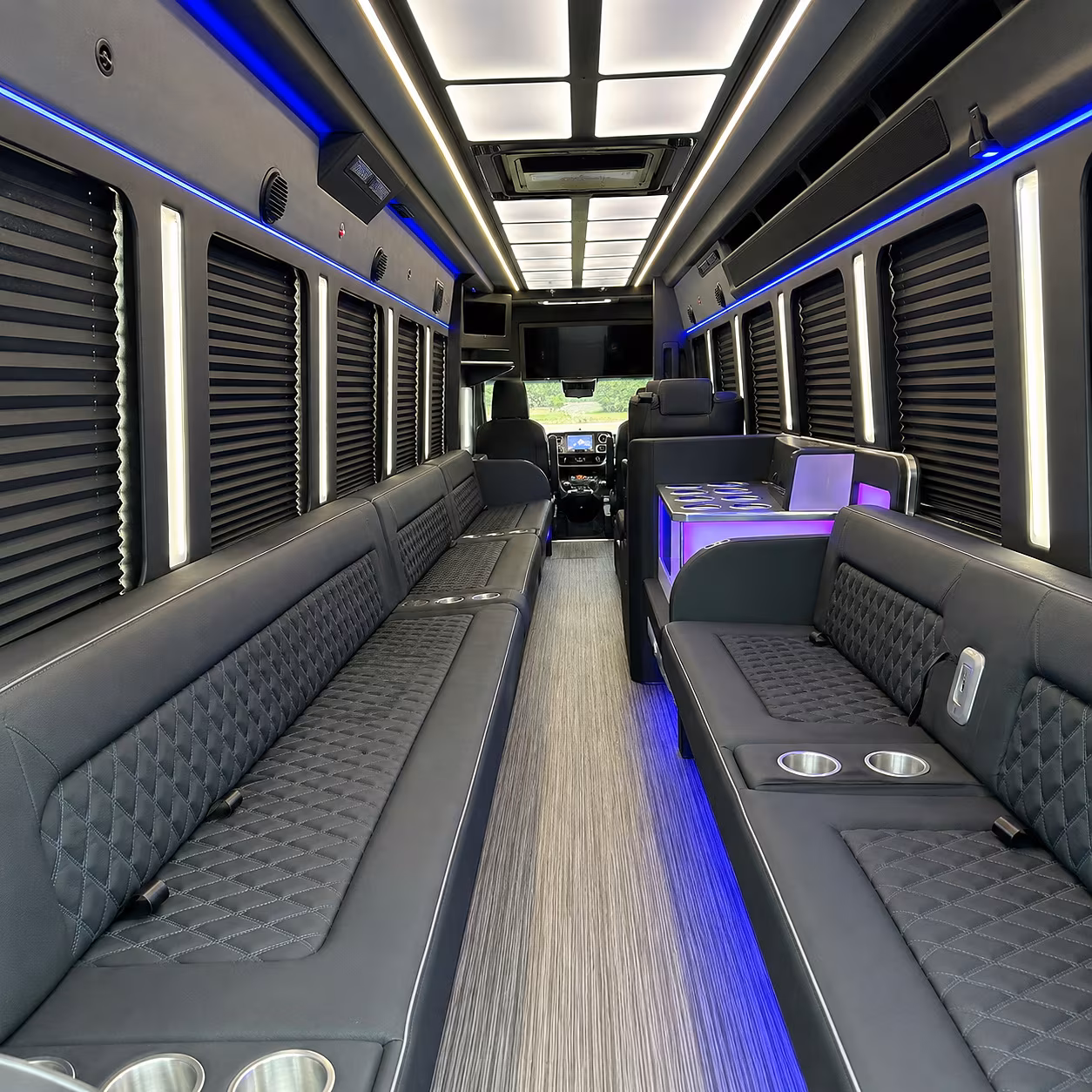 elk grove party bus rentals inside