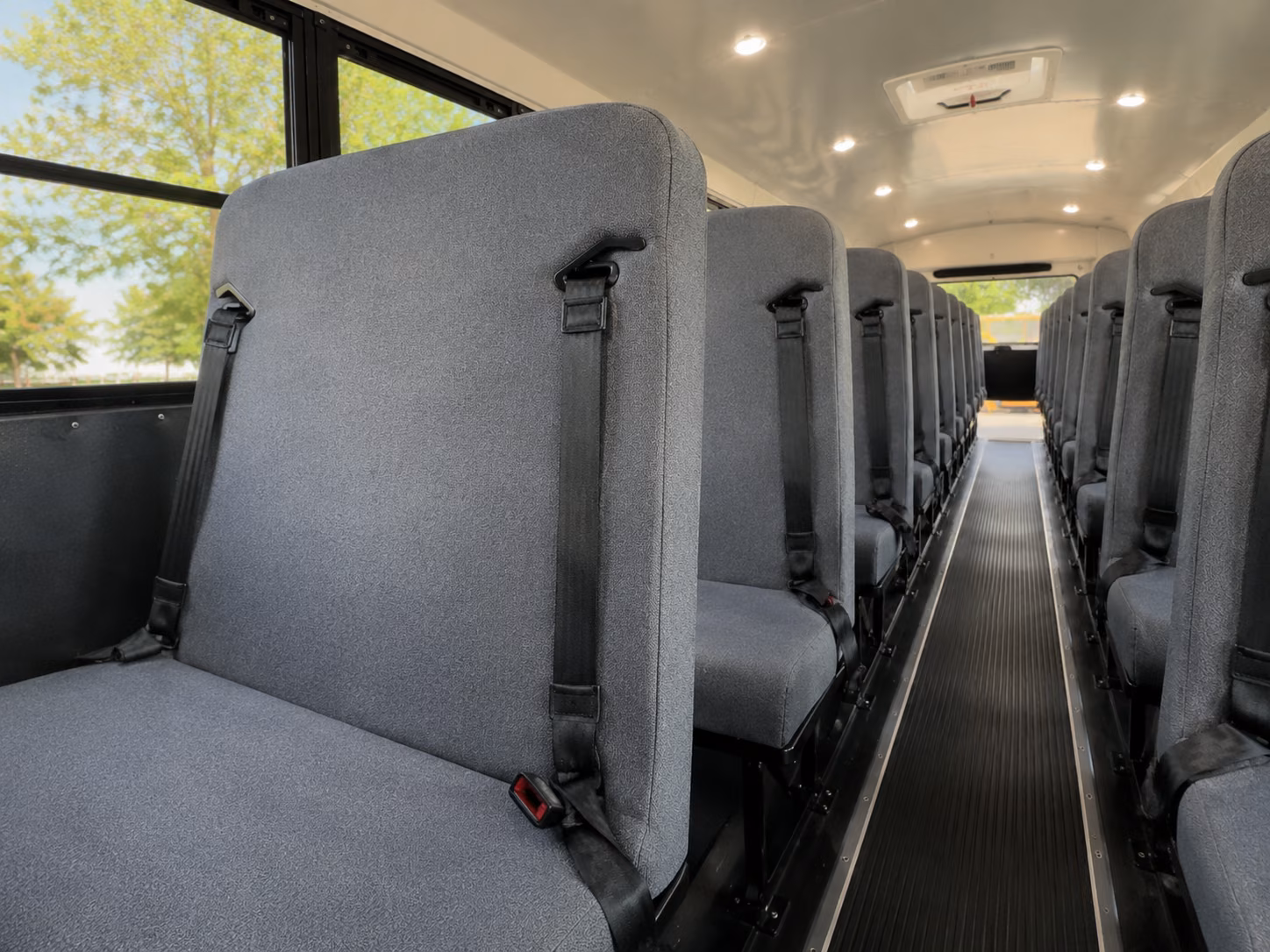 elk grove school bus interior