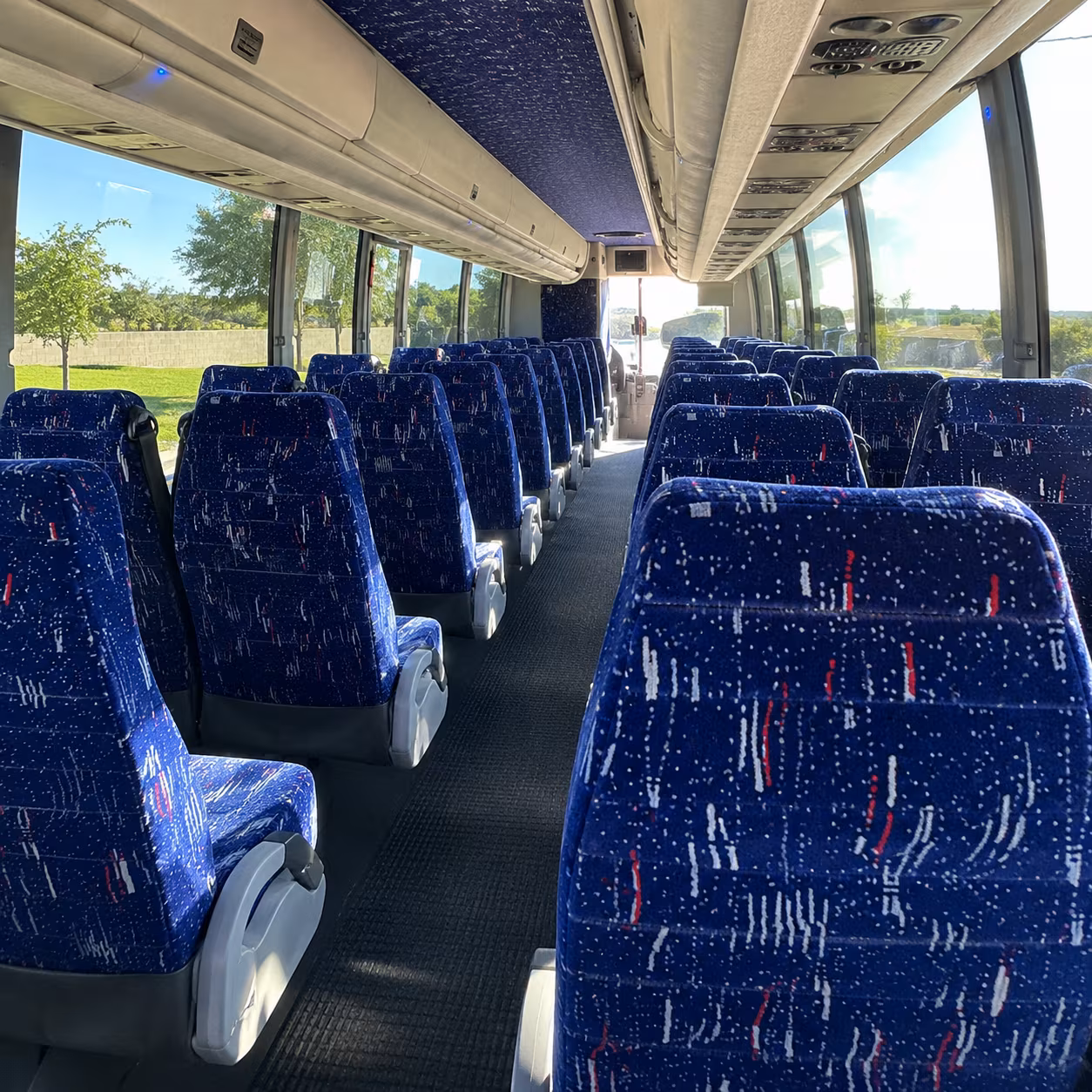 elk grove school event transportation onboard seating