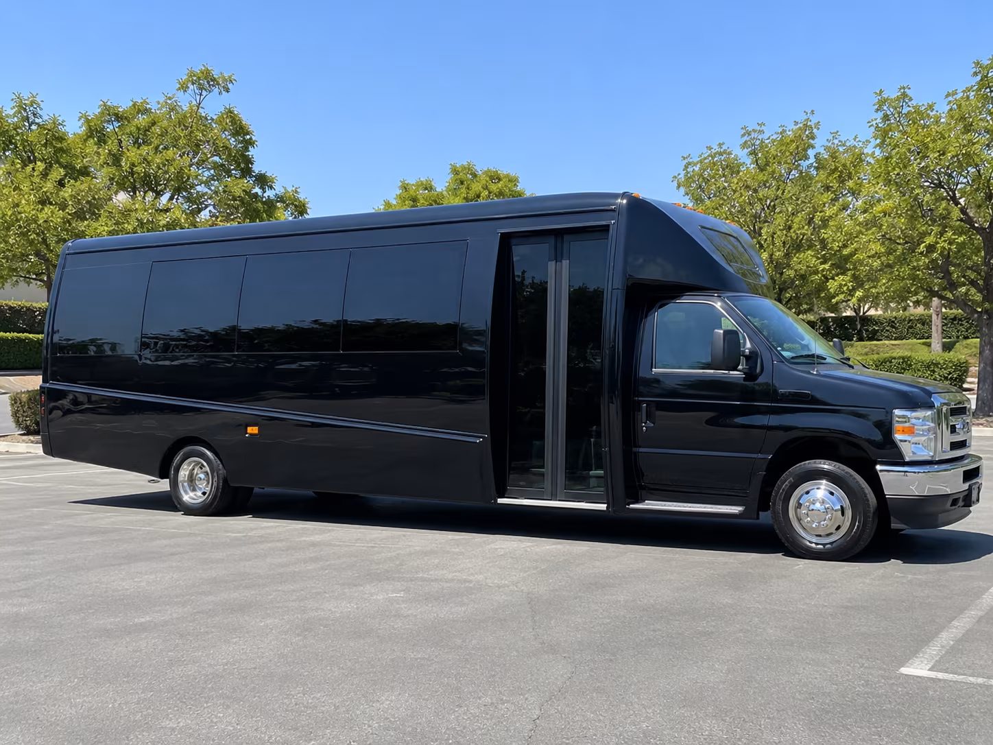 elk grove wedding transportation onboard seating