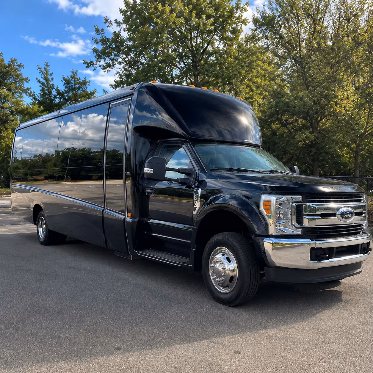 guest shuttle buses between elk grove hotels and wedding venues