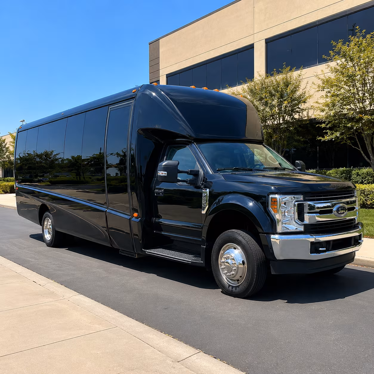 party buses for elk grove wedding parties and bridal groups